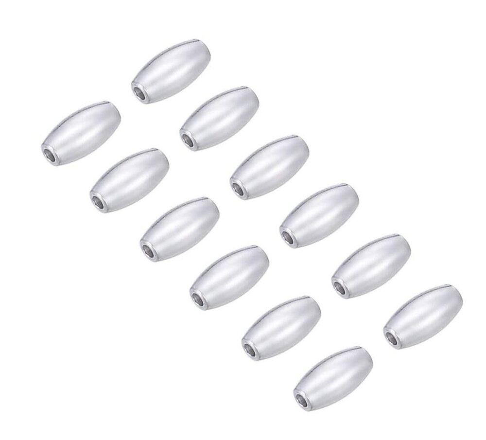 1553 100pcs Adabele Authentic 925 Sterling Silver Hypoallergenic 5.5mm